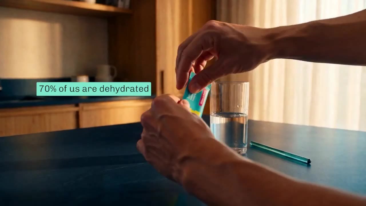 Electrolyte Drink Brand, Product showcase. Spec work by Continental7.