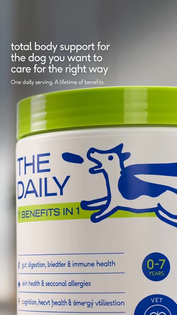Pet Supplement Brand, Commercial. Spec work by Continental7.