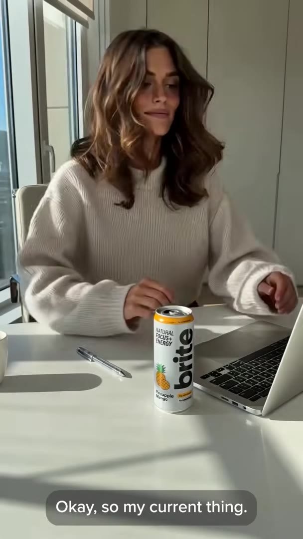 Wellness Brand, UGC ad. Spec work by Continental7.