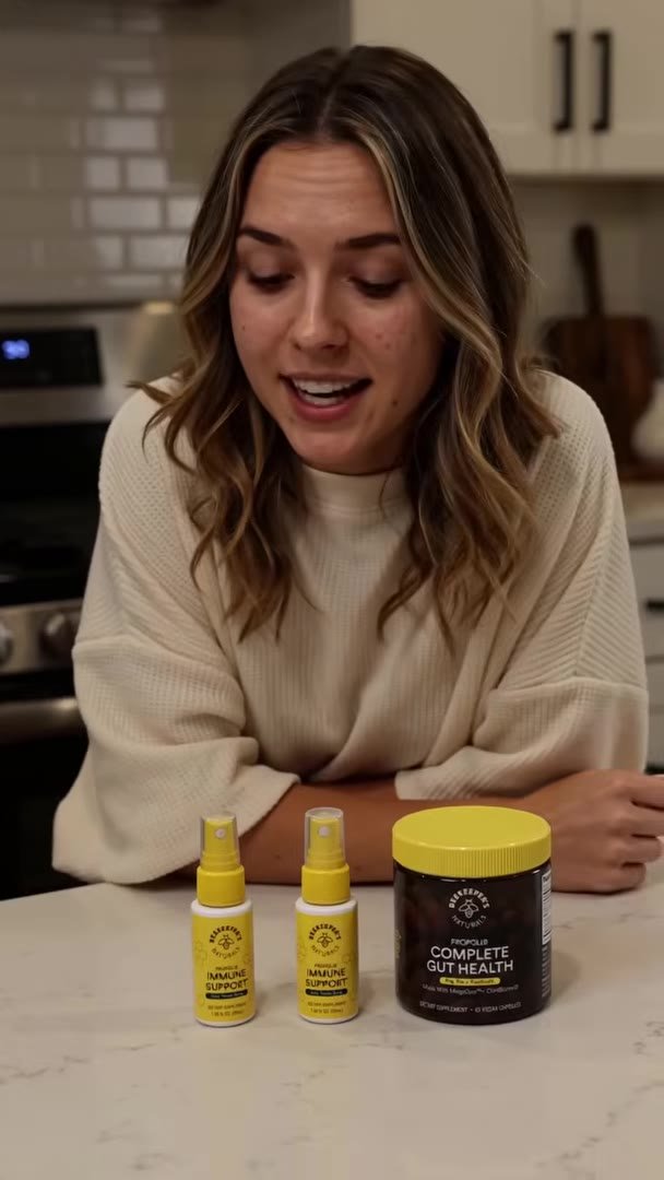 Wellness Brand, UGC ad. Spec work by Continental7.